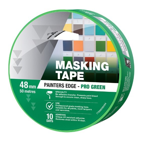 Bear Masking Tape Painter Edge Pro Green 48mm x 50m Green