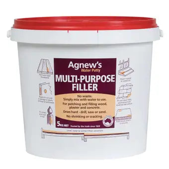 Agnews Water Putty - Multi-Purpose Filler & Floor Leveler (Interior/Exterior Grade)