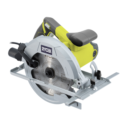 Packshot of Ryobi 1500W 184mm Corded Circular Saw for DIY & Workshop Use