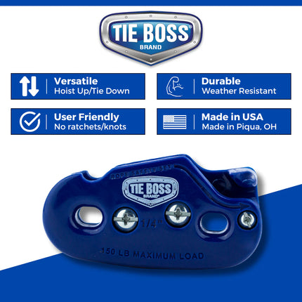 Tie Boss 1/4 In Tie Down 68 kg Max Load