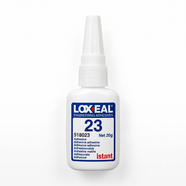 Packshot of Loxeal Istant 23 Super Glue Fluid Cyanoacrylate Adhesive 20g