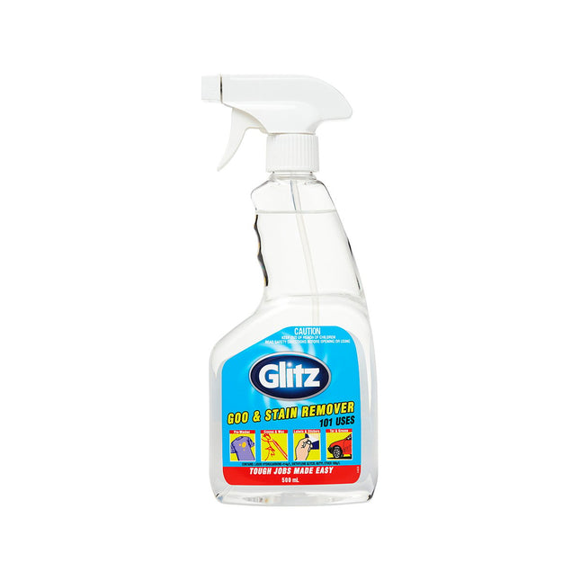 Packshot of Glitz Goo and Stain Remover Eco Surface Cleaner 500ml