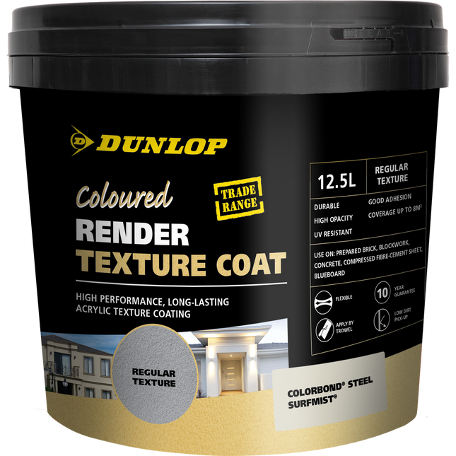 Dunlop Coloured Render Texture Coat 12.5L