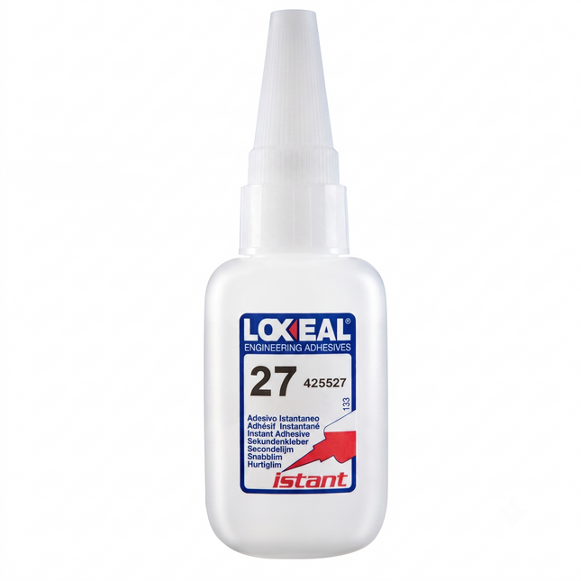 Packshot of Loxeal Istant 27 Super Glue High Viscosity Cyanoacrylate Adhesive 20g