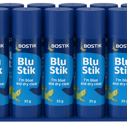 Bostik Blu Stik Glue Sticks 35g [10 Pack]