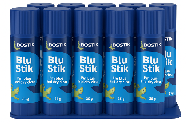 Bostik Blu Stik Glue Sticks 35g [10 Pack]