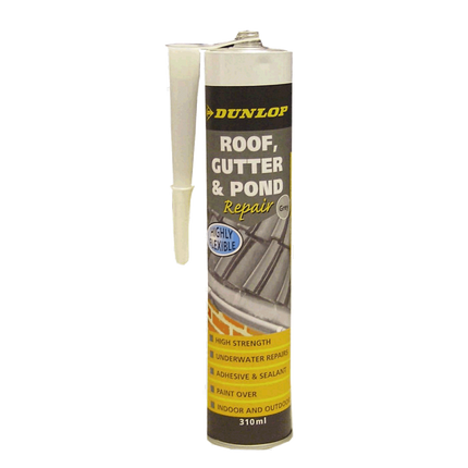 Packshot of Dunlop Roof Repair Waterproofing Adhesive 310ml