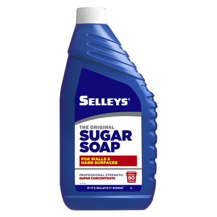 Selleys Sugar Soap Cleaner Concentrate 1L Makes 80 litres