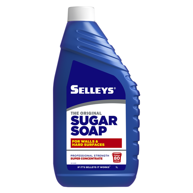 Selleys Sugar Soap Cleaner Concentrate 1L Makes 80 litres