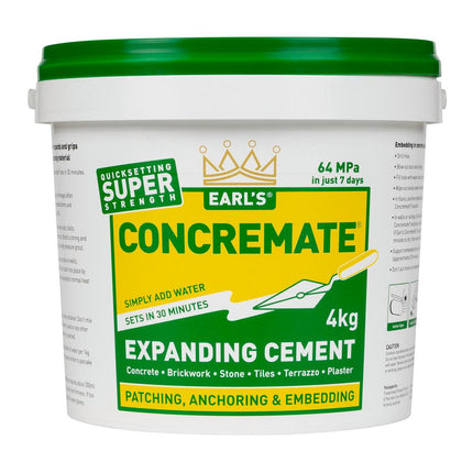 Concremate Expanding Anchoring Cement - Fast Set Grout & Patch