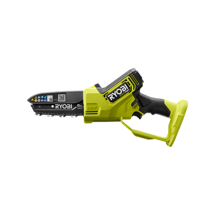 Packshot of Ryobi 18V ONE+ HP Brushless Pruning Saw 15cm R18XPCS10 Tool Only - for Branch Cutting