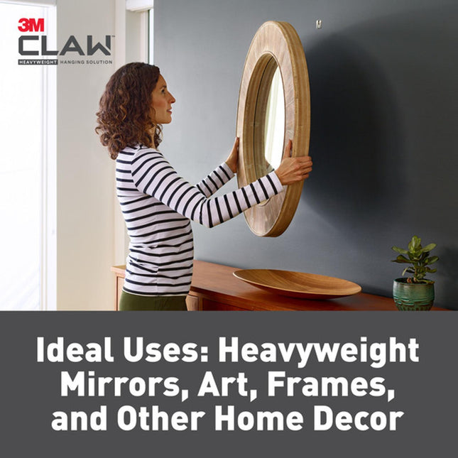 3M Claw Drywall Picture Hanger 65lbs 30Kg [Pack x 2] (2)