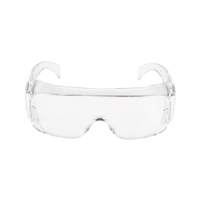 3M Over-the-Glass clear safety eyewear with clear frame and clear lenses (2)