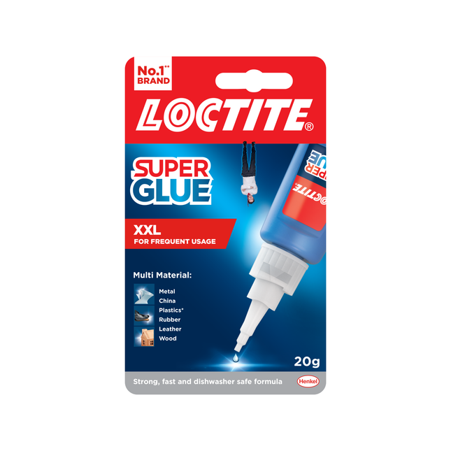 Loctite Super Glue XXL for frequent usage Multi material 20g