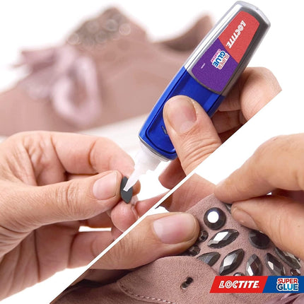 Loctite Super Glue Creative Pen – Precision Application, Fast Bonding for DIY, Craft, and Repairs