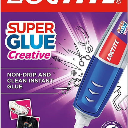 Loctite Super Glue Creative Pen – Precision Application, Fast Bonding for DIY, Craft, and Repairs