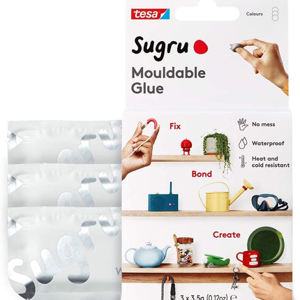 Sugru Mouldable Glue - 3 Pack [White]
