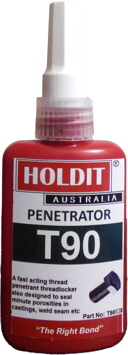 Loctite 290 Equivalent T90 PENETRATOR: Wicking Grade Anaerobic Adhesive for Close-Fitting Metal Parts 50ml