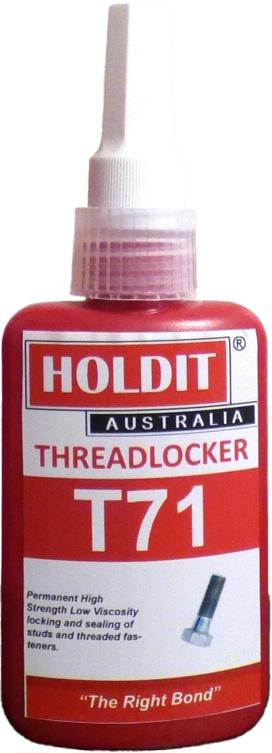 Loctite 271 Equivalent T71 Threadlocker: High-Strength, Low-Viscocity for Secure Fastening 50ml