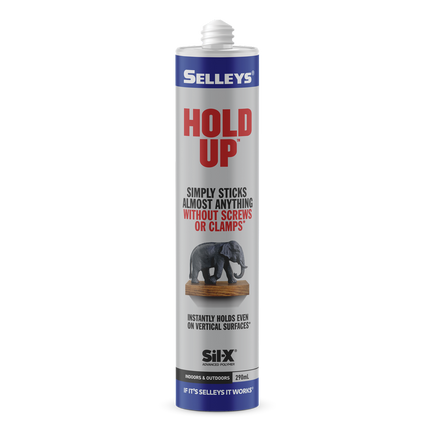 Selleys Hold Up Sticks Anything Multi Purpose Adhesive Sil-X Technology 290ml