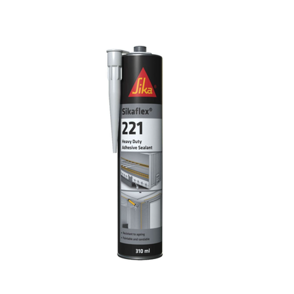 Sika Sikaflex 221 Heavy Duty Adhesive Sealant 310ml [Black]