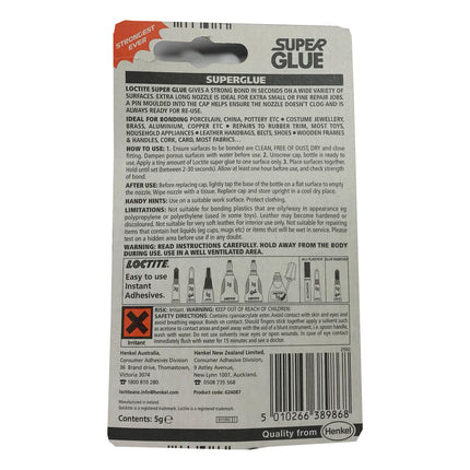 Loctite Super Glue Precision Multi-Purpose Safe with long Nozzle 5g