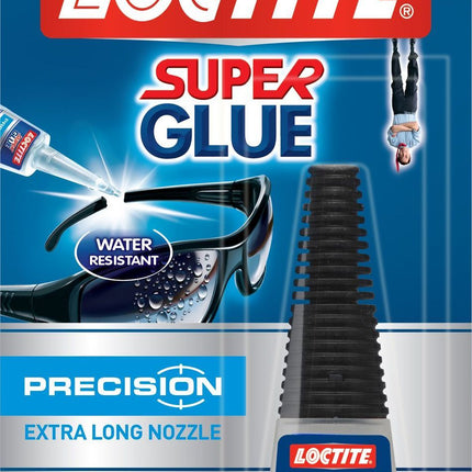 Loctite Super Glue Precision Multi-purpose No Clog Cap with long Nozzle 5g