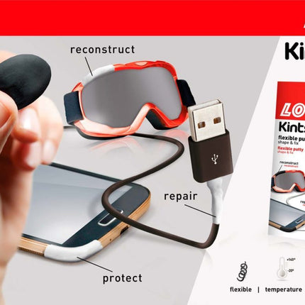 Loctite Kintsuglue Flexible Putty 3 x 5g [White]
