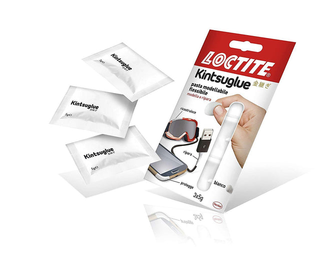 Loctite Kintsuglue Flexible Putty 3 x 5g [White]