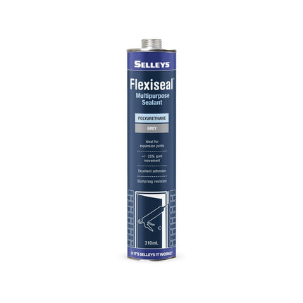 Selleys Flexiseal Multipurpose Sealant Polyurethane 310ml [Grey]