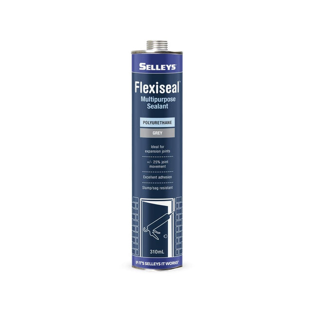 Selleys Flexiseal Multipurpose Sealant Polyurethane 310ml [Grey]