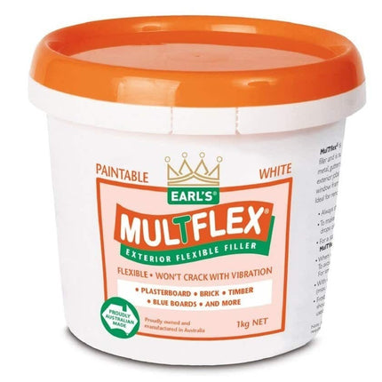 Earl’s MulTflex® Exterior Flexible Filler Timber & Masonry, Paintable, Non-Shrink, No VOCs