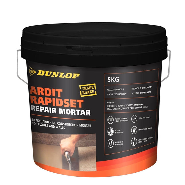 Dunlop Ardit Rapidset Repair Mortar 5kg