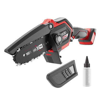 Packshot of Ozito PXC 18V 160mm Brushless Pruning Chainsaw 6¼ Inch Skin Only PXBPCS-1815