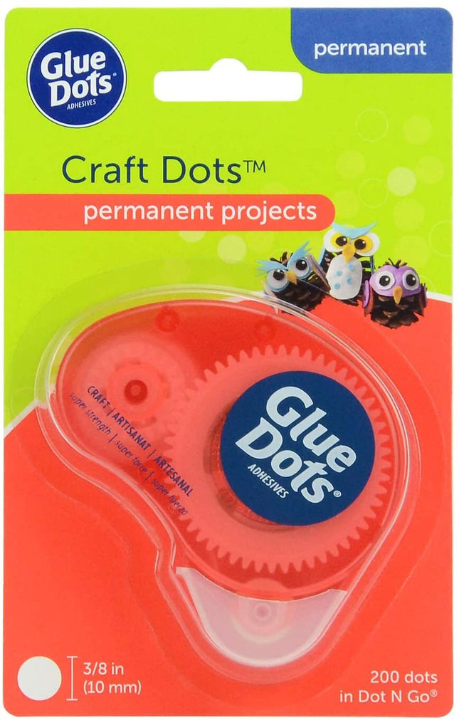 Glue Craft Dots Dispenser Permanent Projects Easy to use 200 Dots