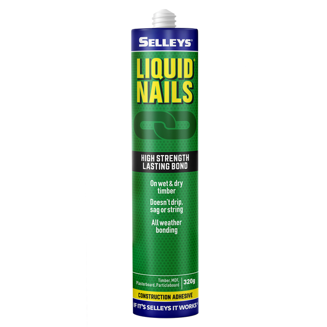 Selleys Liquid Nails Original Adhesive All Weather High Strength 320g