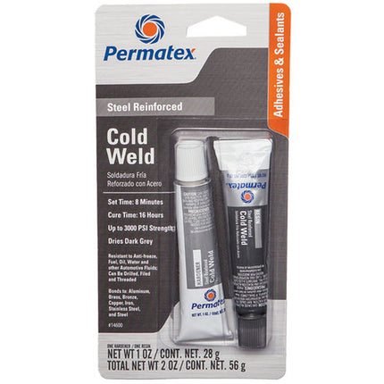 Permatex Steel Reinforced Cold Weld Fuel Oil Resistant 56g