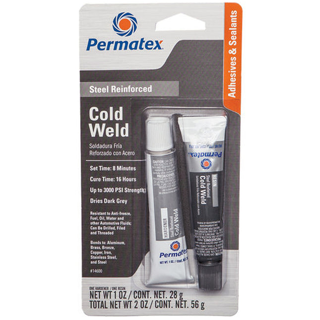 Permatex Steel Reinforced Cold Weld Fuel Oil Resistant 56g