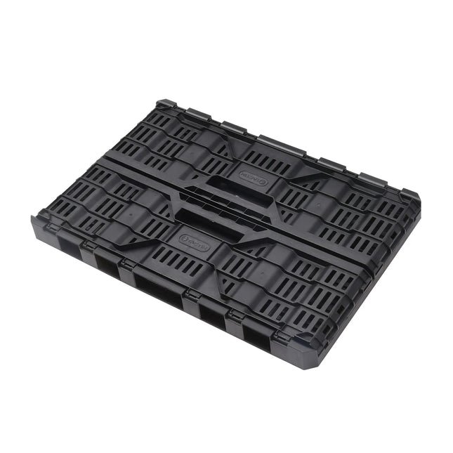 Tactix 25L Collapsible Storage Crate – Durable, Space-Saving Solution for Home, Office, and Garage Organization