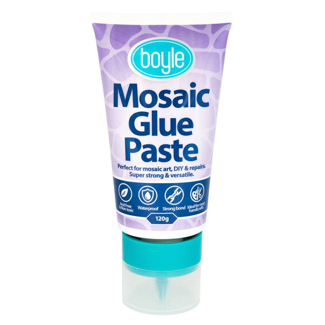 Packshot of Boyle Mosaic Craft Adhesive Glue Paste 120 g