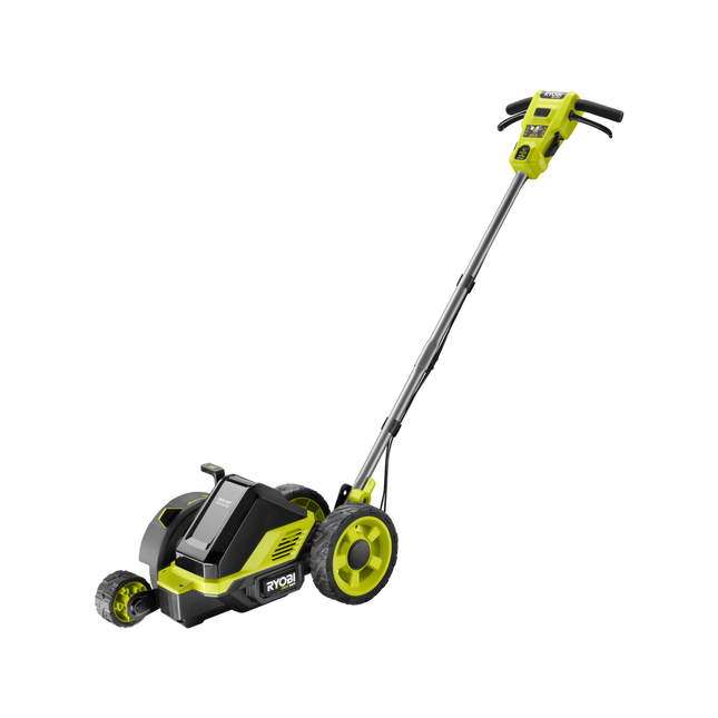 Packshot of Ryobi 36V HP Brushless Ground Mount Edger R36XEDG10 Tool Only - for Clean Lawn Edges