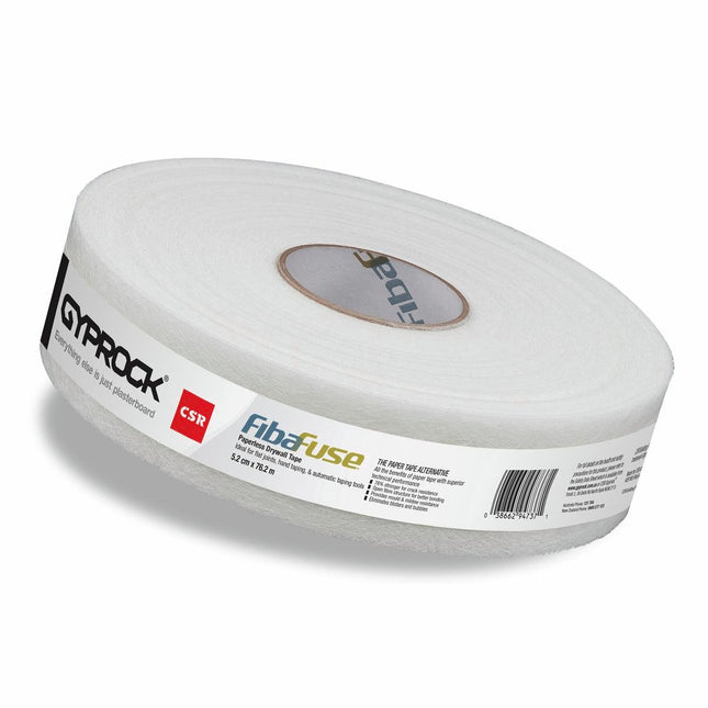 Packshot of Gyprock CSR FibaFuse Joint Tape for Strong Plasterboard Joints