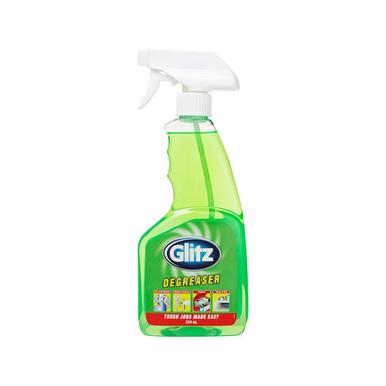 Packshot of Glitz Degreaser Heavy Duty Kitchen Cleaner 500ml
