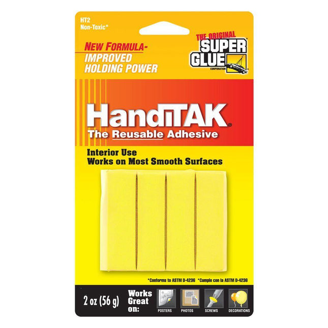 The Original Super Glue HandiTak The Reusable Adhesive 28g