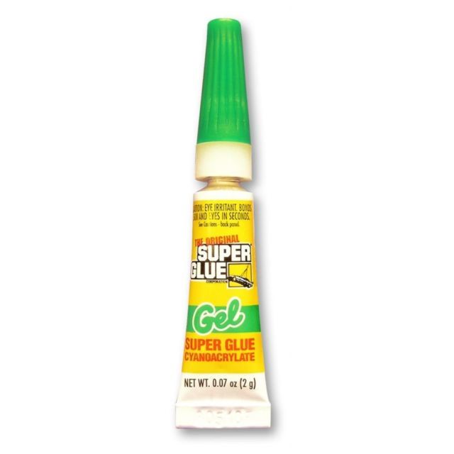 The Original Super Glue Super Glue Gel x 3 Tubes of 2g each Fast curing non drips 6g
