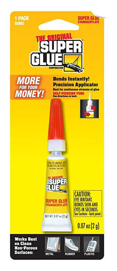 The Original Super Glue Super Glue Instant Bond with precision applicator 2g