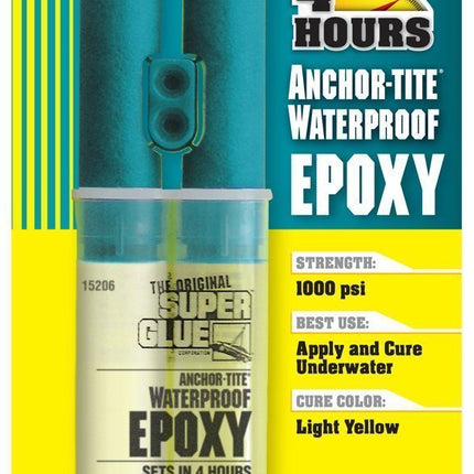 The Original Super Glue Anchor-Tite Waterproof Epoxy 4 hours 28.3g