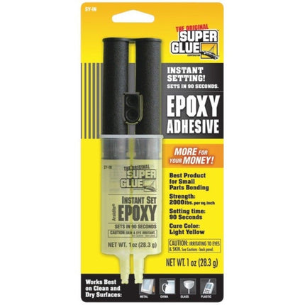 The Original Super Glue 90 Seconds Instant Setting Epoxy with easy open cap 28.3g