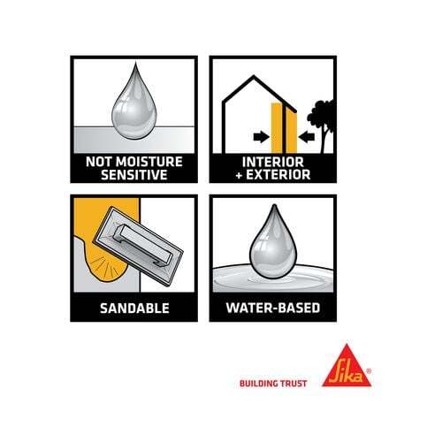Sika Filler 107 Interior & Exterior 0-4mm Wet Area 250ml