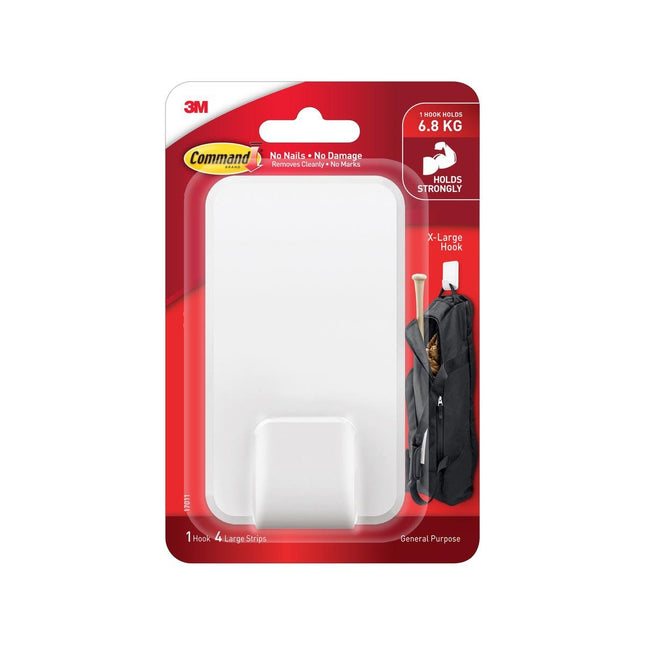 Packshot of Command White Mega Utility Hook Heavy Duty